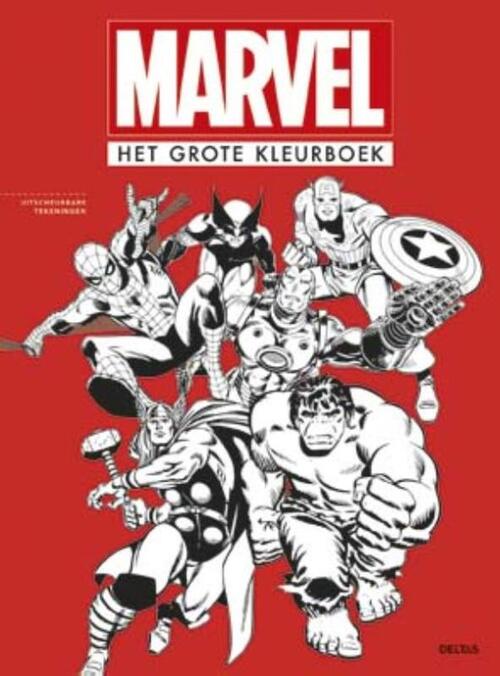 Marvel, het grote kleurboek - Paperback (9789044747553) Top Merken Winkel